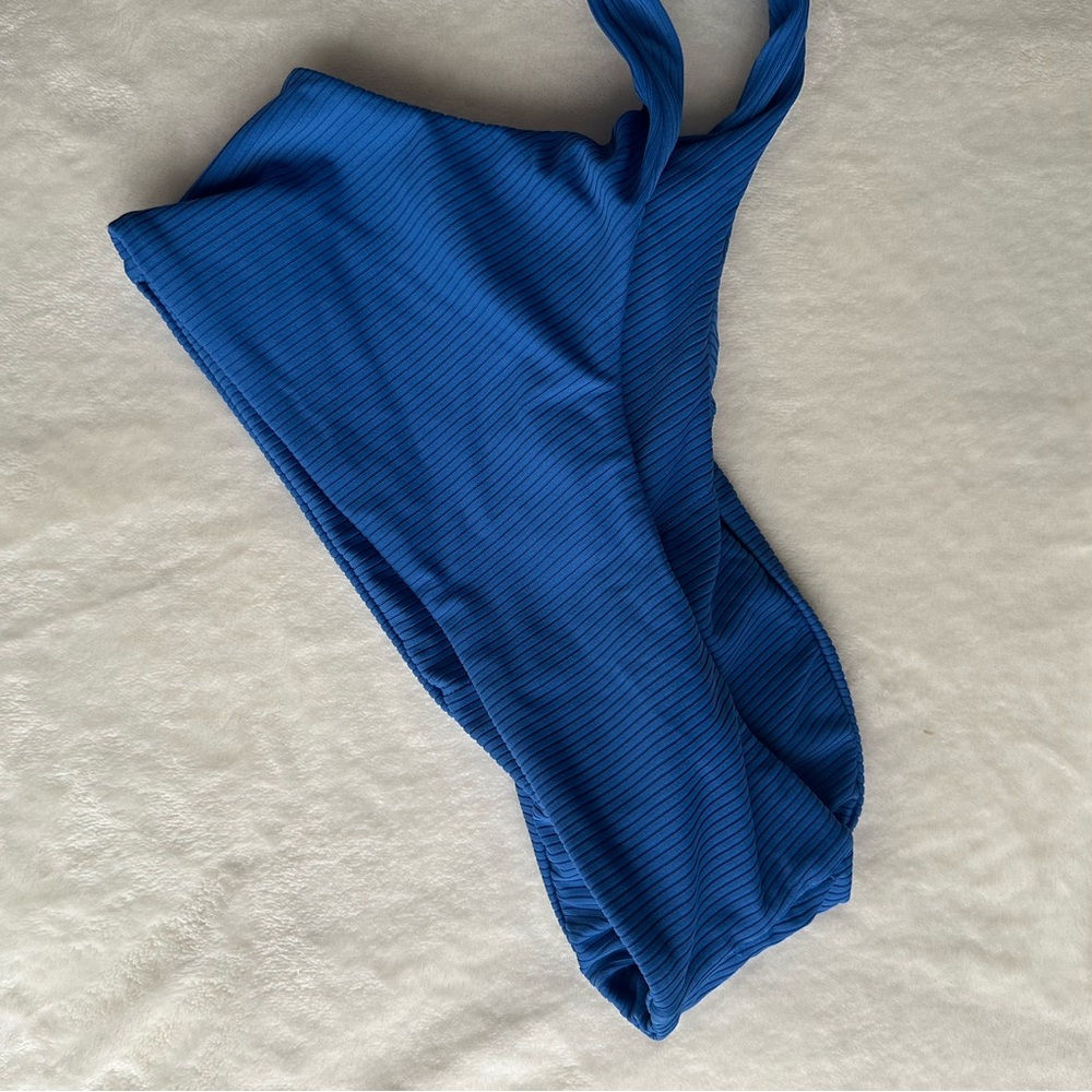 Blue One-Shoulder Top - Picture 2 of 2